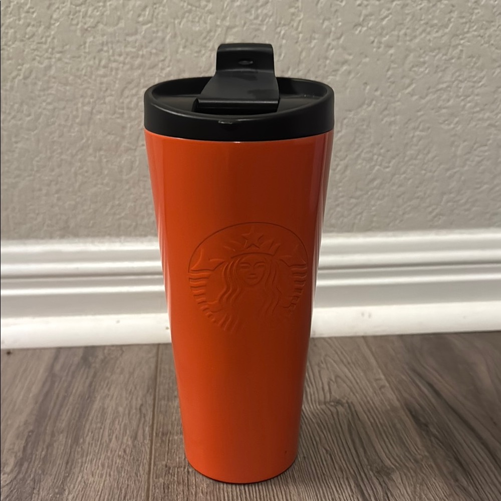 Starbucks Orange Tumbler